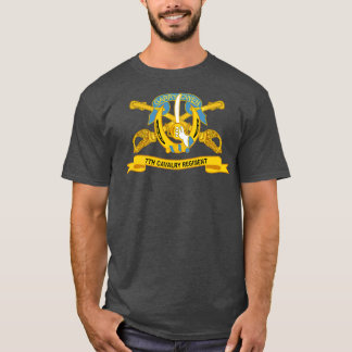 Camiseta Regimento de Cavalaria de 7 com Br Ribbon