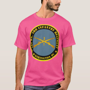 Camiseta Regimento de Infantaria para ruas Washington DC w 