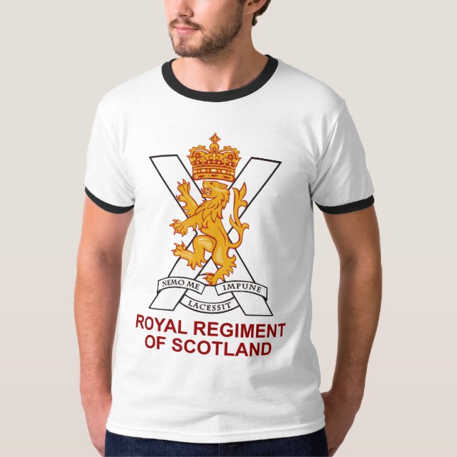 Camiseta Regimento real de Scotland (Frente)