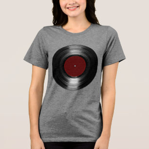 Camiseta registro de vinil
