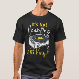 Camiseta Registro de vinilo do Vintage Retro vinil Vinyls L