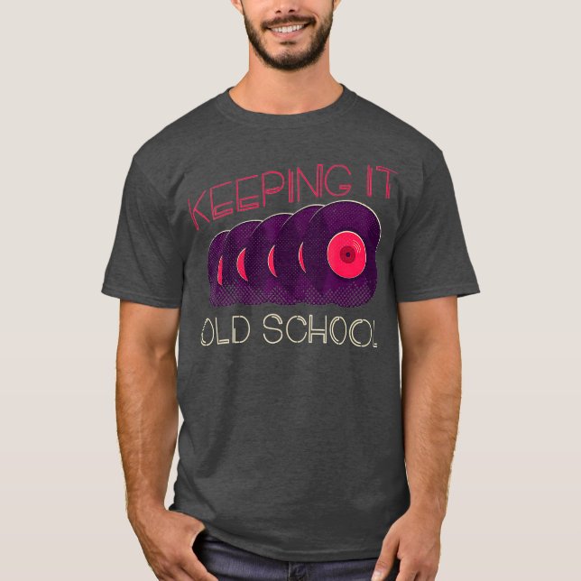 Camiseta Registro de Vinilo - Player Record DJ Audiophile L (Frente)