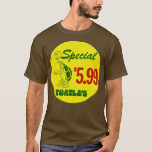 Camiseta Registros de tartarugas e Etiquetas de preço TShir