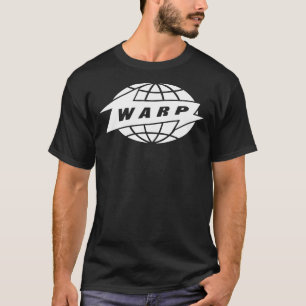 Camiseta [registros de Warp de alta qualidade (versão branc