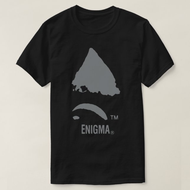 Camiseta Registros Enigma (Frente do Design)