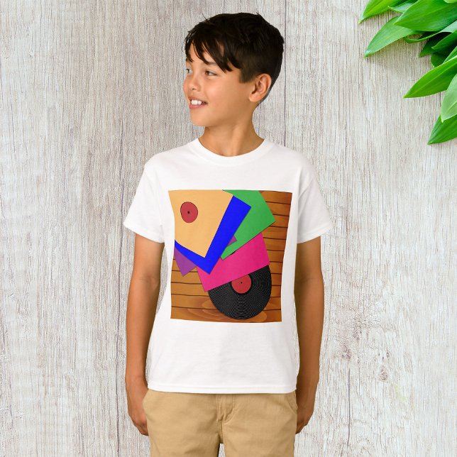 Camiseta Registros fonográficos (Criador carregado)