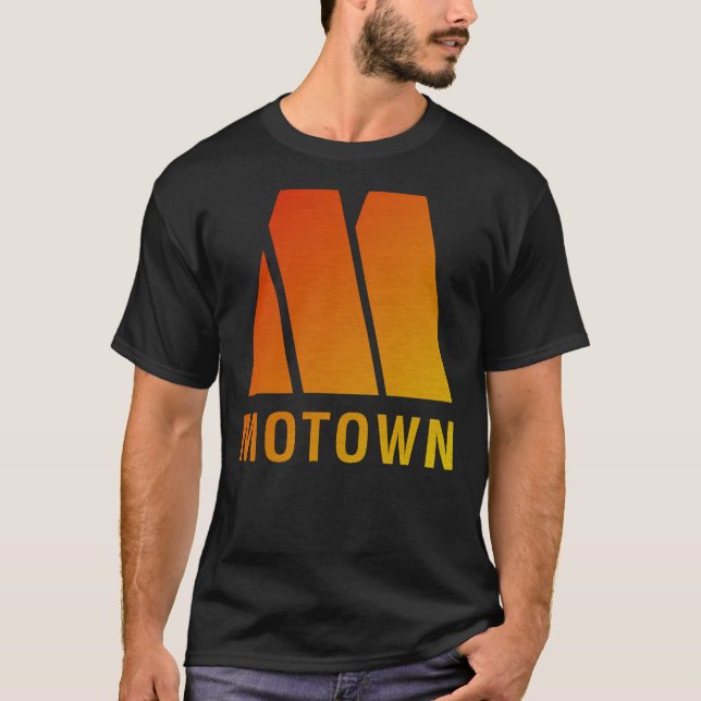 Camiseta Registros Motown - Logotipo   (Frente)