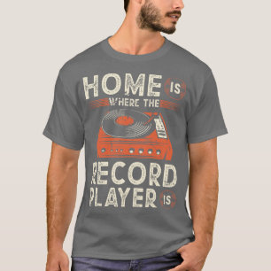 Camiseta Registros Vinyl Record Player