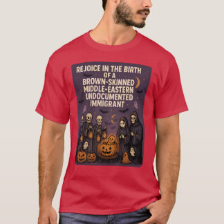 CAMISETA REGOZIJEM-SE NO NASCIMENTO DE UM ORIENTE MÉDIO DE 