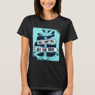 Camiseta Regra 1 Não Cair Do Navio De Barcos Cruise Cruisi