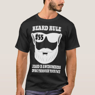 Camiseta Regra 55 A Barba É Consciência A Aspirar Throu