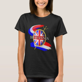 Camiseta Regra Britannia Union Jack British Themed Graphic