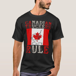 Camiseta Regra Canadiana de Caminhoneiros
