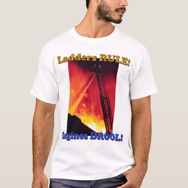 Camiseta REGRA das escadas! (Frente)