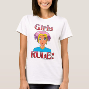 Camiseta Regra das Meninas de Animação
