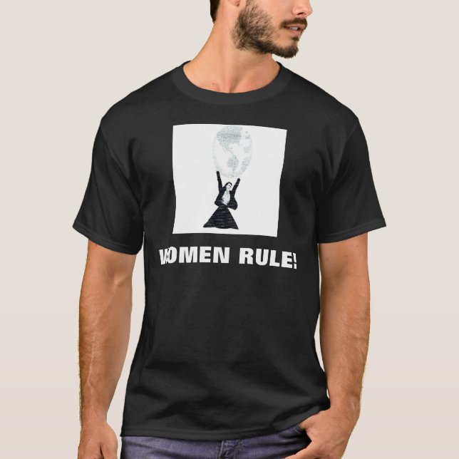 CAMISETA REGRA DAS MULHERES! (Frente)