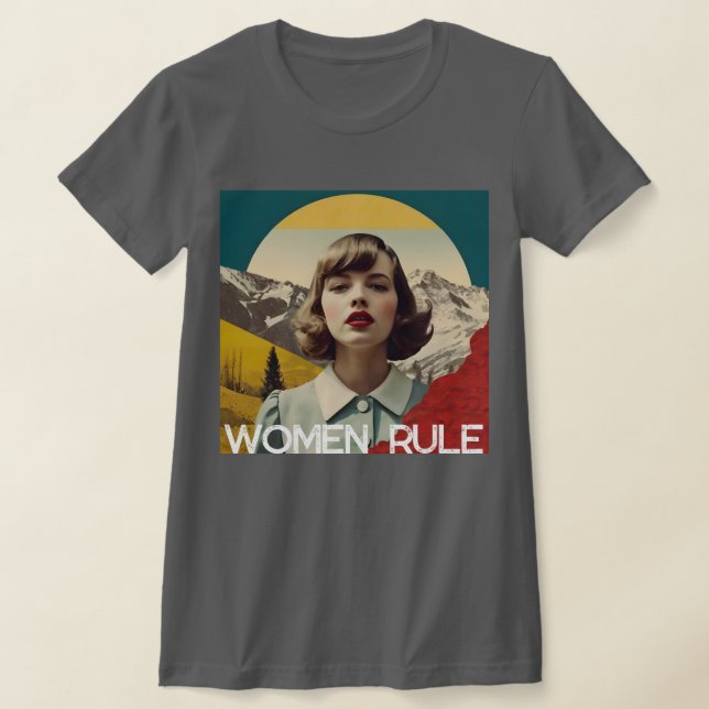 Camiseta 'Regra das Mulheres' (Postura )
