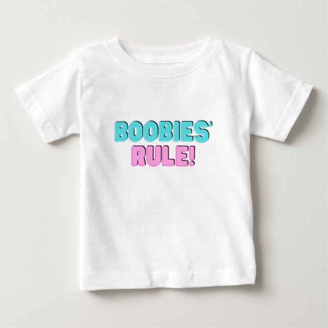 Camiseta Regra de Boobies (Frente)