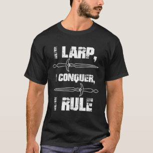 Camiseta Regra de Conquista LARP de Eventos de Larping