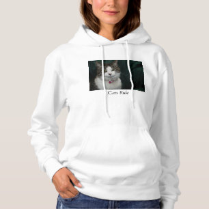 Camiseta Regra de Gatos Olhando para você Olhando para mim