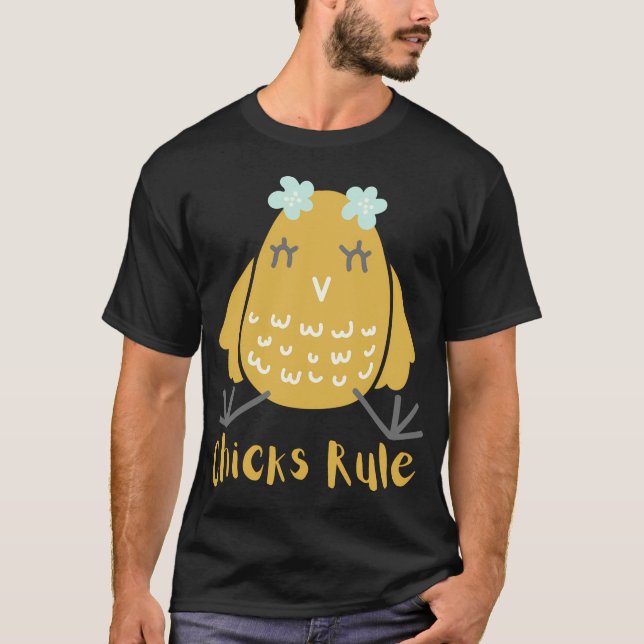 Camiseta Regra de pintinhos (Frente)