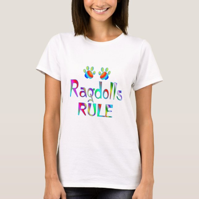 Camiseta Regra de Ragdolls (Frente)
