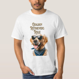 Camiseta Regra de Retriadores de ouros