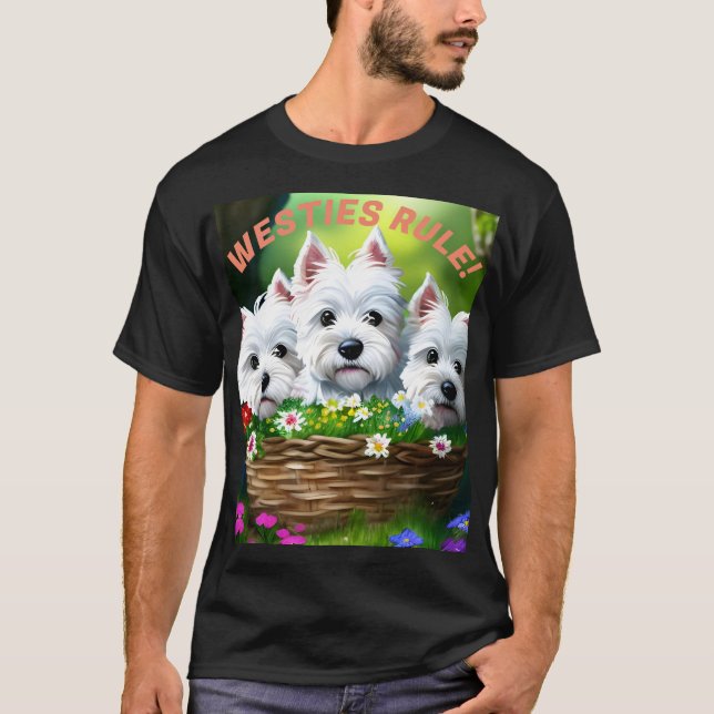 Camiseta Regra de Westies! (Frente)