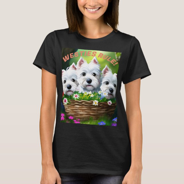 Camiseta Regra de Westies! (Frente)