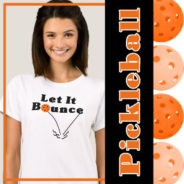 Camiseta Regra Do Serviço De Pickleball - Deixe-O Saltar, B