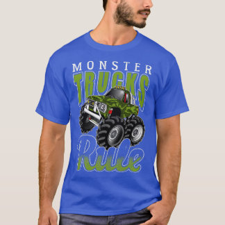 Camiseta Regra dos Caminhões de Monstro 17