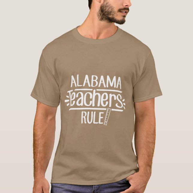 Camiseta Regra dos Professores do Alabama (Frente)