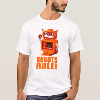 CAMISETA REGRA DOS ROBÔS!
