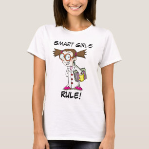 Camiseta Regra esperta das meninas