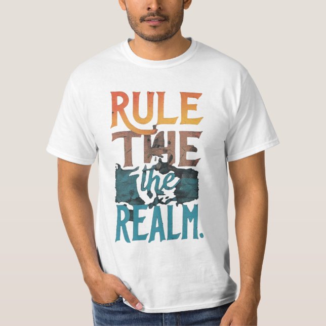 Camiseta Regra o Realm (Frente)