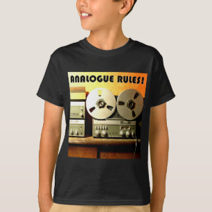 Camiseta Regras análogas