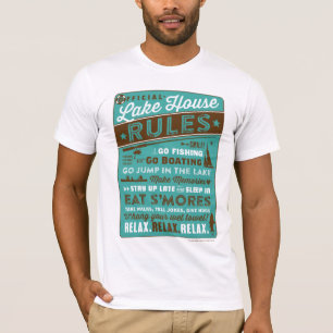 Camiseta Regras da casa do lago
