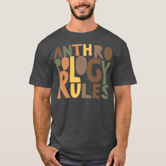 Camiseta Regras de Antropologia