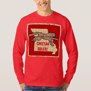 CAMISETA REGRAS DE CHEETAR!