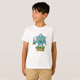 Camiseta Regras de Ciência! Animação bonitinha Atom para Ge
