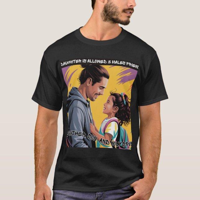 Camiseta Regras de Filha (Frente)