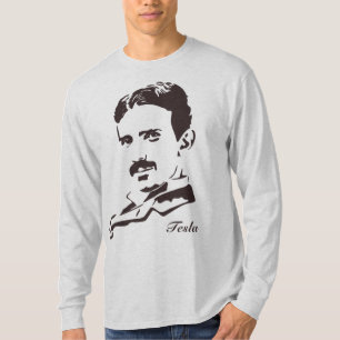 Camiseta Regras de Nikola Tesla! Brown