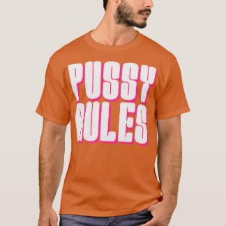 Camiseta Regras de Pussy