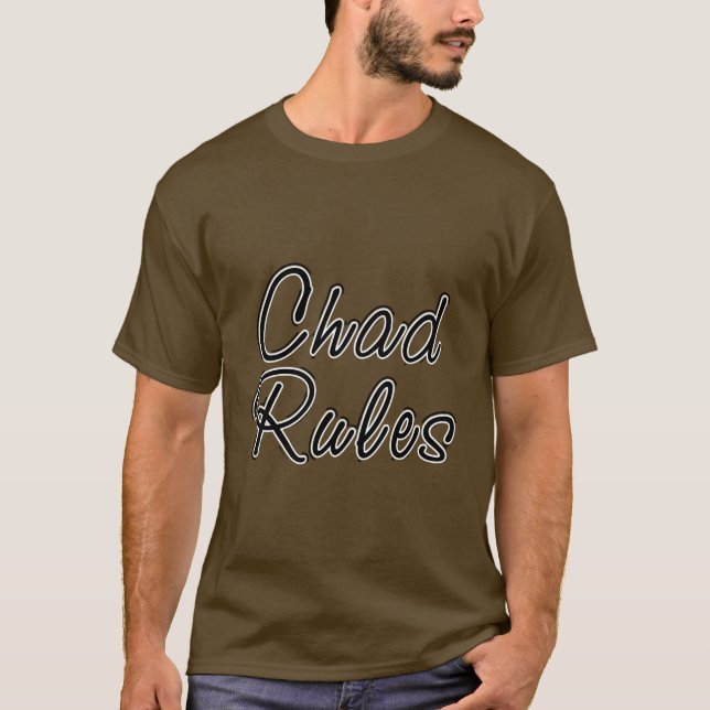 Camiseta Regras do Chade (Frente)