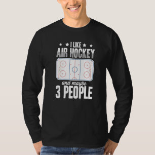 Camiseta Regras do jogo de Mesa de hóquei em voo Mini Paddl