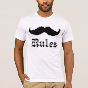 Camiseta Regras dos Moustaches
