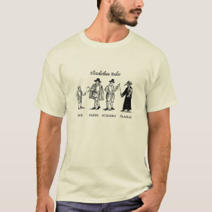 Camiseta Regras Elizabethan (luz)