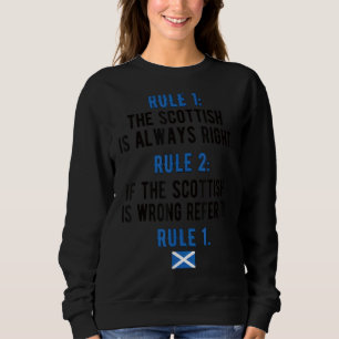 Camiseta Regras Escocesas Ortoadas Escócia Bandeira Scottis