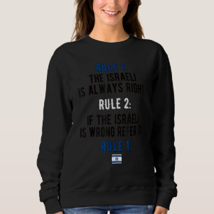 Camiseta Regras Israelenses Orgulhosas Bandeiras Israelense