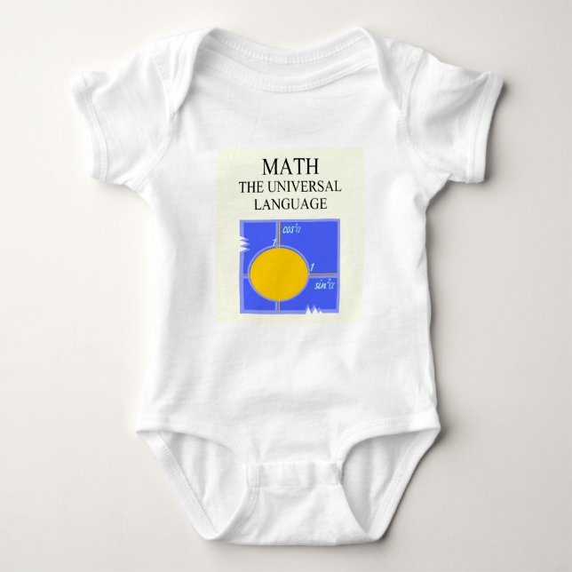 Camiseta regras matemáticas (Frente)
